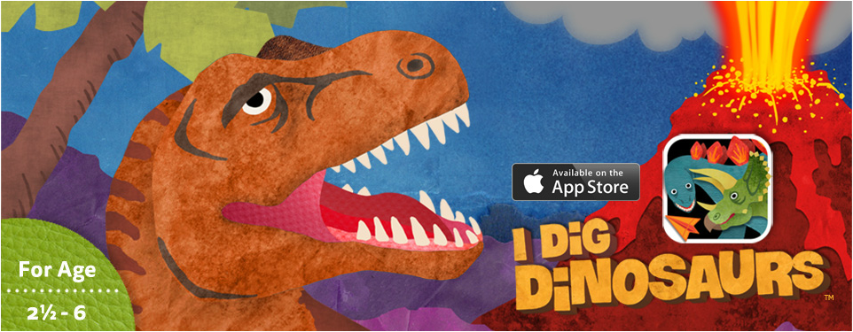 I dig dinosaurs app